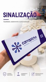 Quer uma sinalização moderna, resistente e com acabamento premium?
Chame agora nossa equipe no WhatsApp 31 3544-1777 e peça seu orçamento.#abrasil #letracaixa #sinalização #impressaodigital 

Abrasil Placas. O nosso negócio é você aparecer.