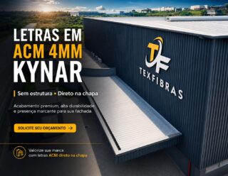 Sua marca merece aparecer com força, elegância e acabamento profissional.

As letras em ACM 4mm Kynar direto na chapa são uma solução moderna para quem deseja uma fachada limpa, resistente e com visual corporativo de alto padrão, sem a necessidade de estrutura aparente.

É a escolha ideal para empresas, galpões, lojas e indústrias que querem transmitir credibilidade logo na primeira impressão.

Na Abrasil, cada detalhe é pensado para valorizar sua marca com qualidade, precisão e impacto visual.

Quer transformar sua fachada em referência?
Chame a Abrasil no WhatsApp: 31 3544-1777

Abrasil
O nosso negócio é você aparecer. #letra #acm #fachada #fachada #acm #fachadaacm #Abrasil #AbrasilPlacas #comunicacaovisual